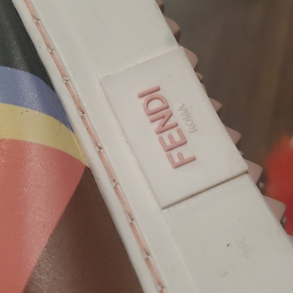 Authentic Fendi womens platform sneakers sz 40 - Picture 10 of 12